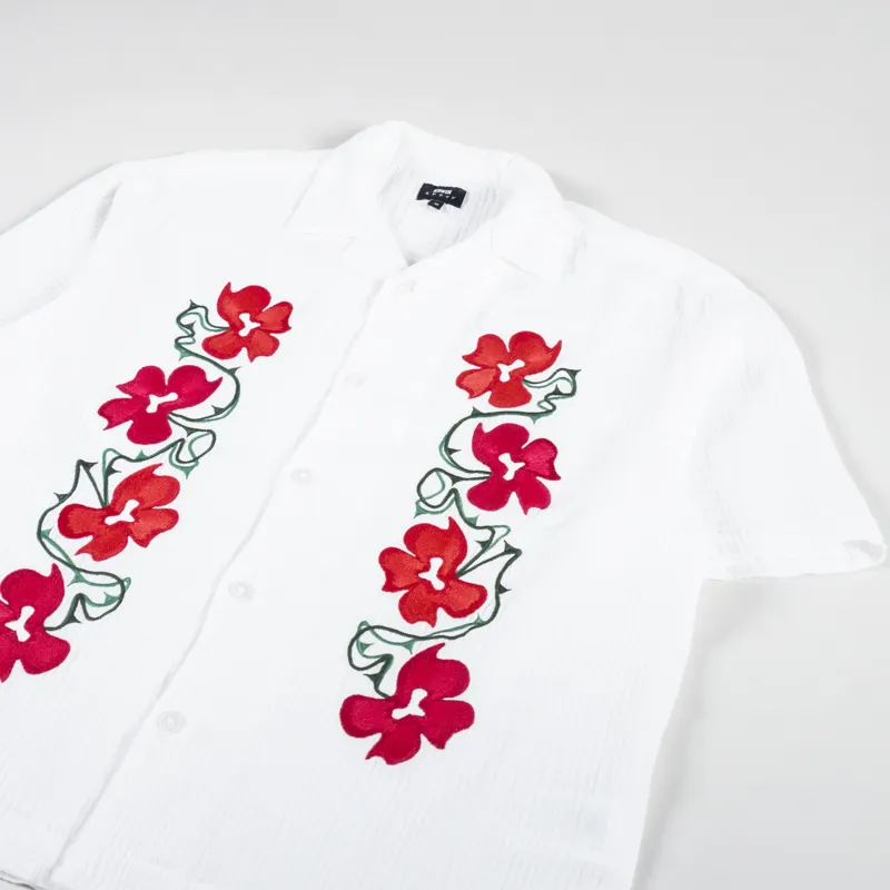 Edwin Kbar Shirt Off White-1