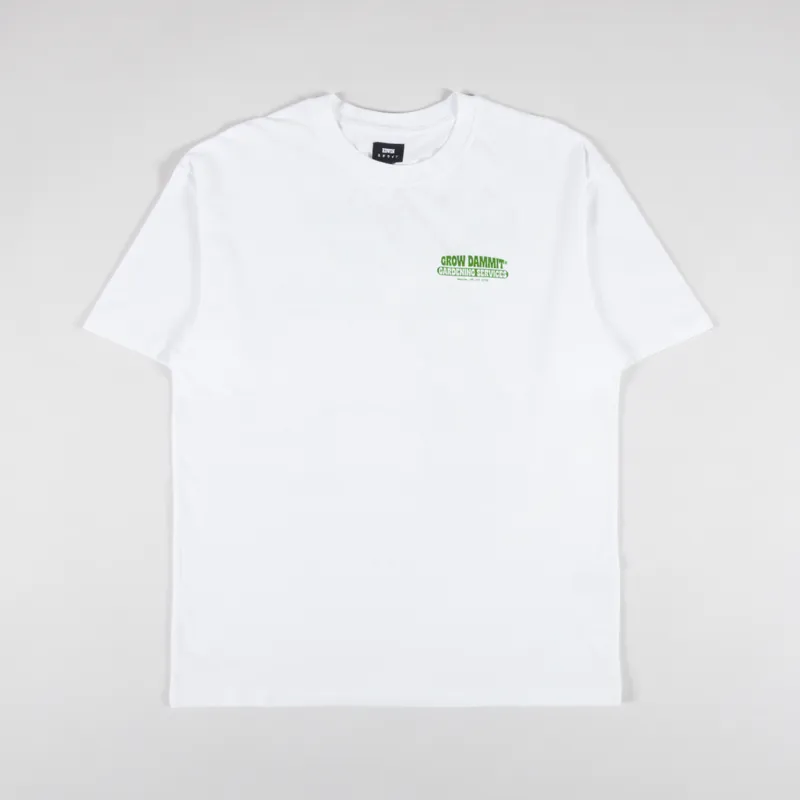 Edwin Gardening Services T Shirt White-1