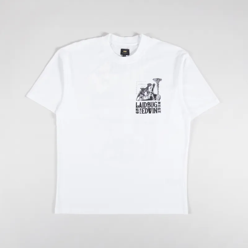 Edwin Yusuke Isao T Shirt White-1