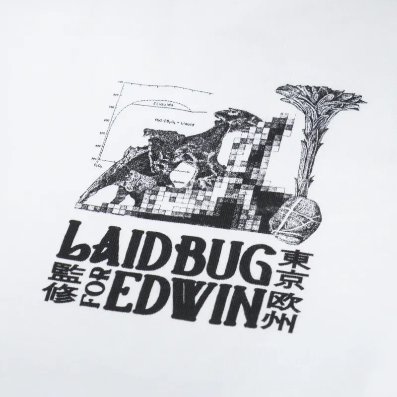 Edwin Yusuke Isao T Shirt White-5