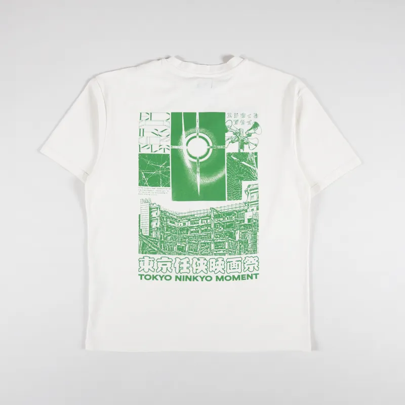 Edwin Tokyo Ninkyo Moment T Shirt Whisper White