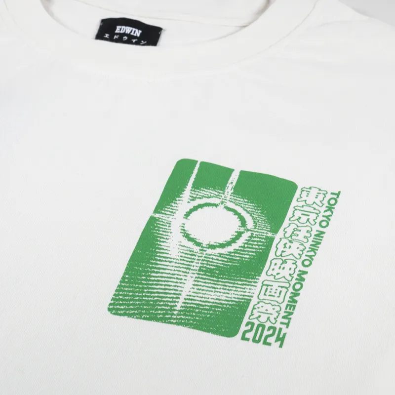 Edwin Tokyo Ninkyo Moment T Shirt Whisper White-5
