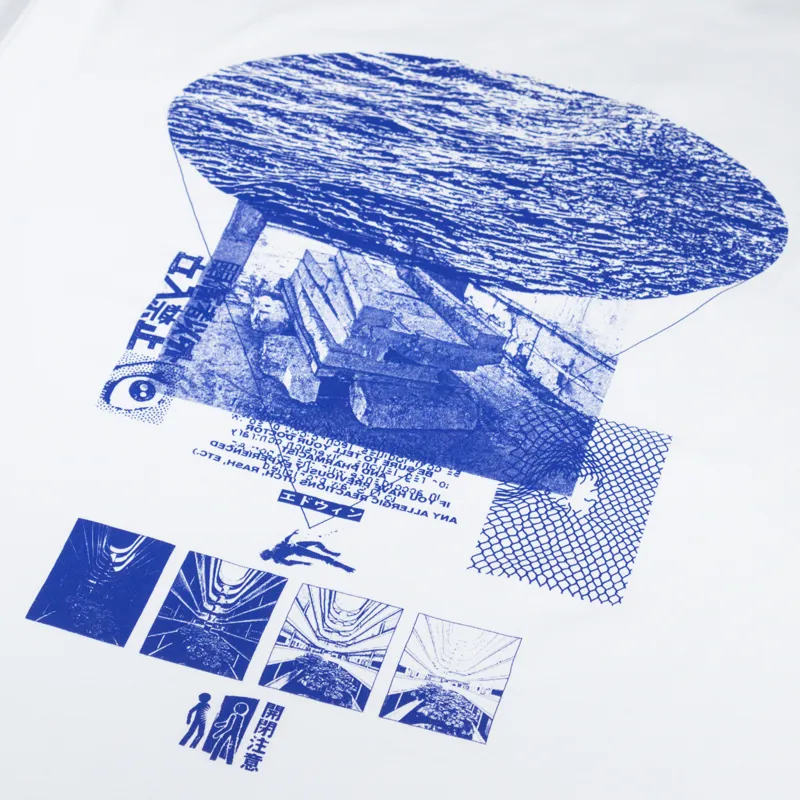 Edwin Wrong Way Memorie T Shirt White-4