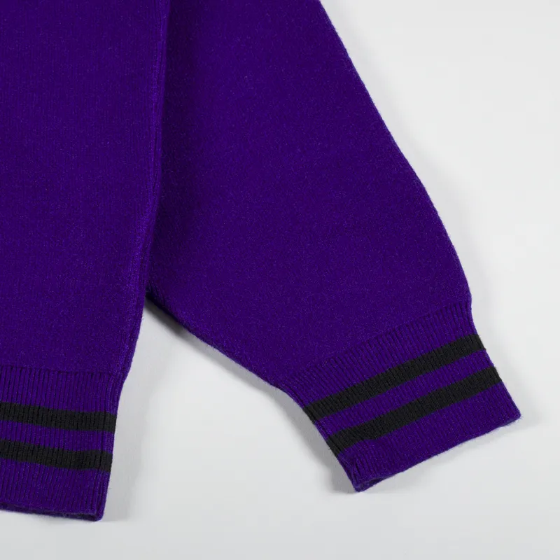 Carhartt WIP Onyx Cardigan Tyrian Black-6