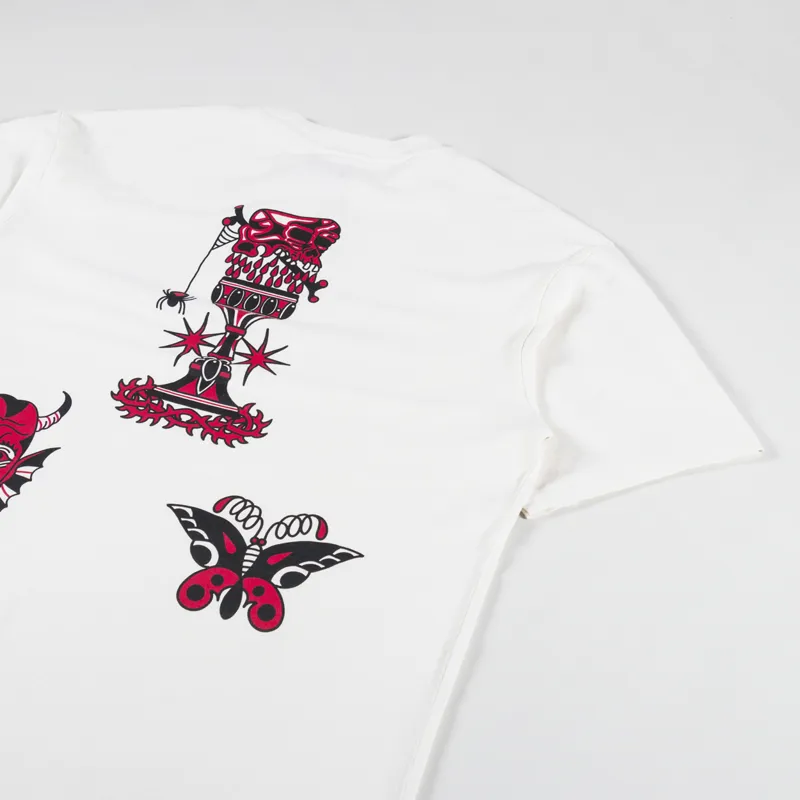 Edwin Teide Flash T Shirt Whisper White-2