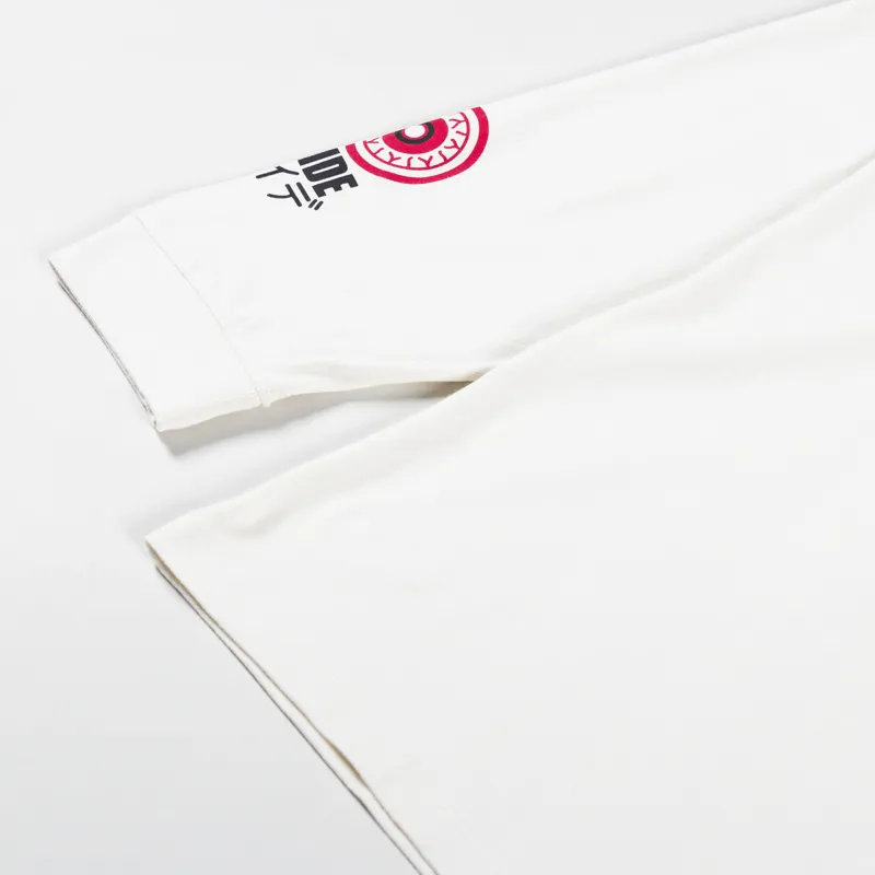 Edwin Teide Flash Long Sleeve T Shirt Whisper White-7