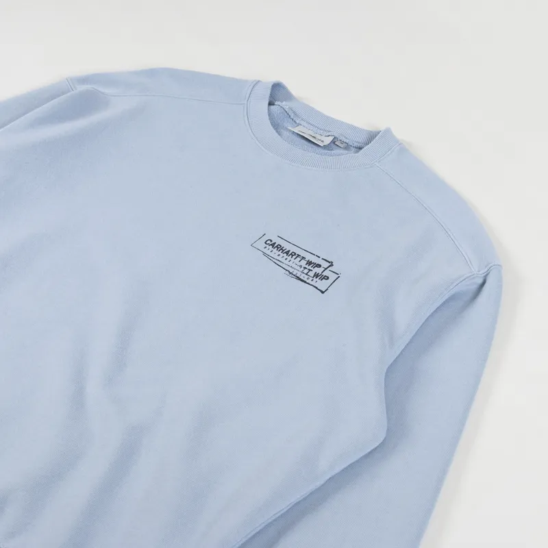 CARHARTT WIP｜ (STAMP SWEAT (I033620 13G06)) Carhartt WIP Stamp Sweat I033620.13G.06.03 | OVERKILL