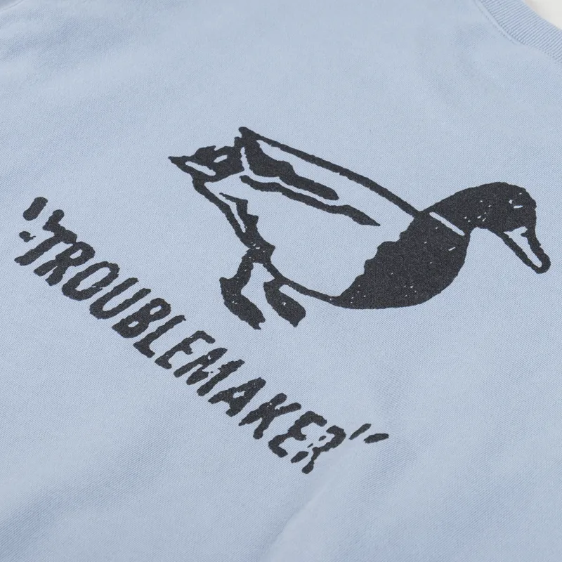 Carhartt WIP Stamp Sweat Misty Sky Black-4