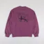 Carhartt WIP Stamp Sweat Dusty Fuchsia Black