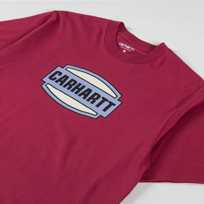 Carhartt WIP Press Script T Shirt Tuscany-1