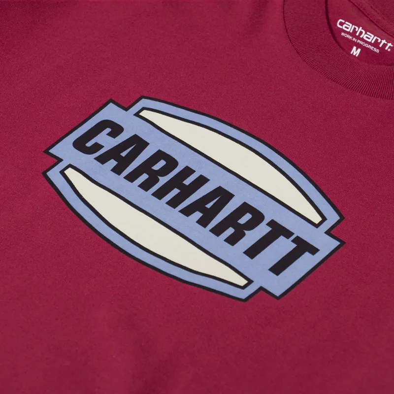 Carhartt WIP Press Script T Shirt Tuscany-2