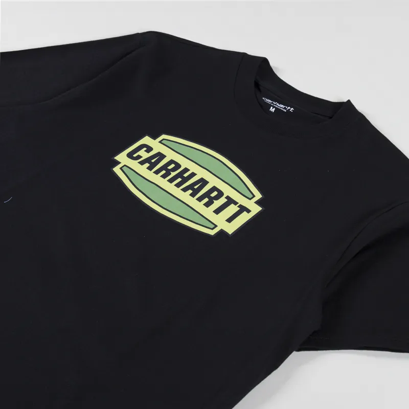 Carhartt WIP Press Script T Shirt Black-1