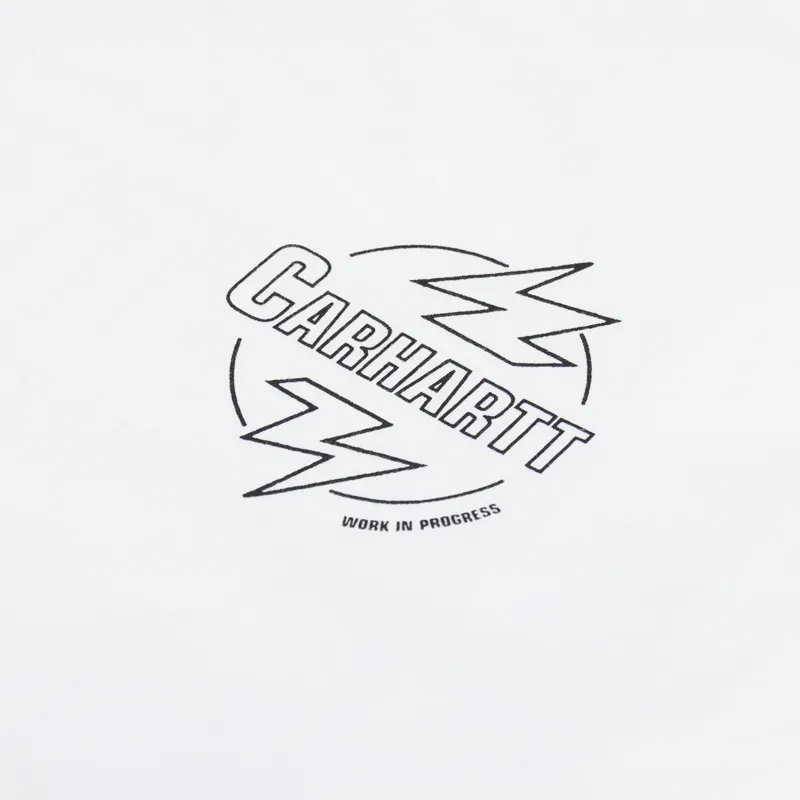 Carhartt WIP Ablaze T Shirt White Black-5