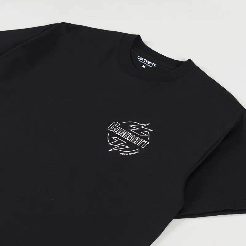 Carhartt WIP Ablaze T Shirt Black Wax-3