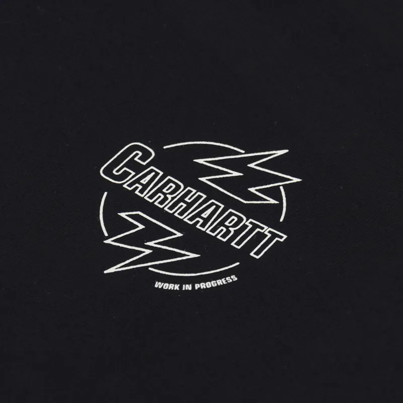 Carhartt WIP Ablaze T Shirt Black Wax-4