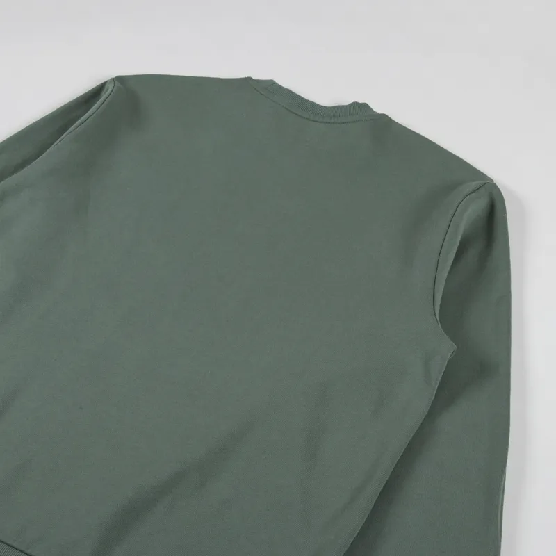 Carhartt WIP Script Embroidery Sweat Park White-3