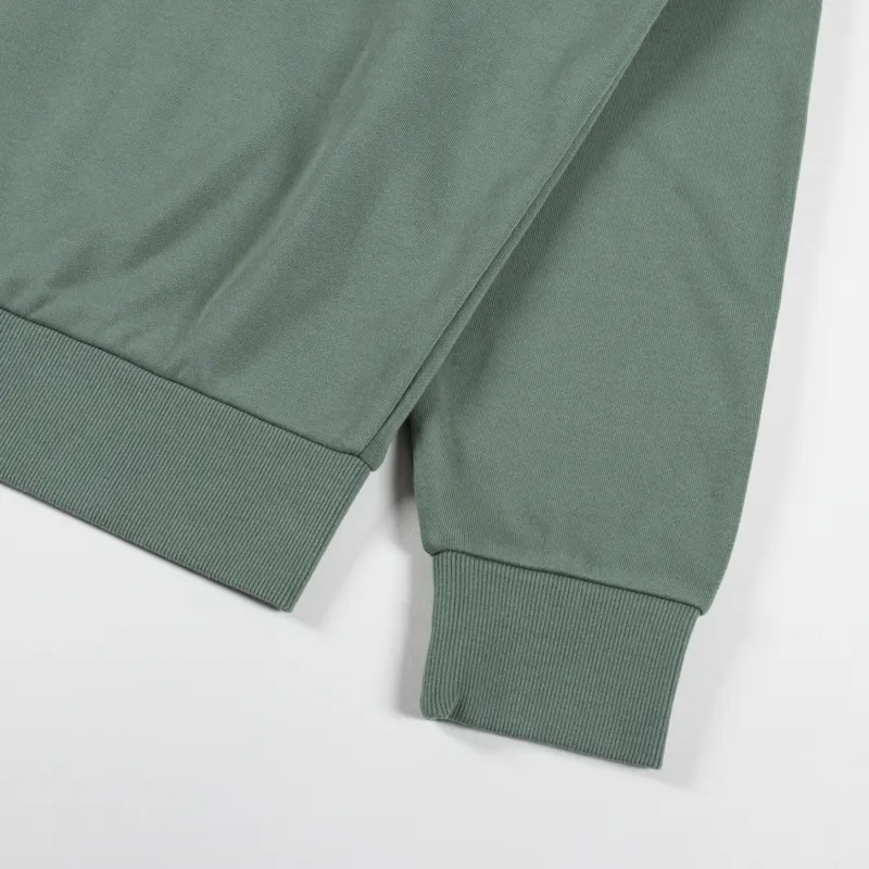 Carhartt WIP Hooded Script Embroidery Sweat Park White-6