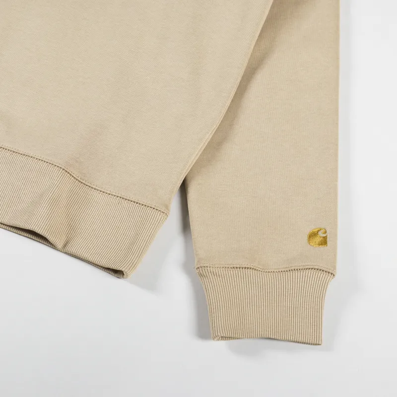 Carhartt WIP Chase Sweatshirt Sable Gold-4