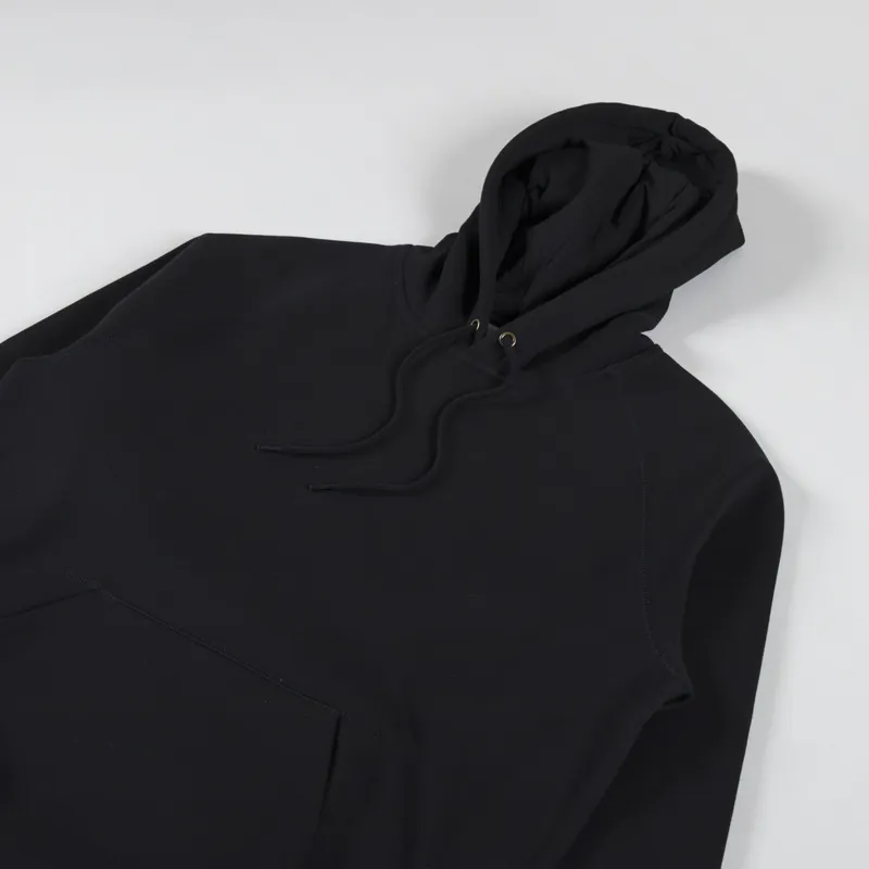 Carhartt WIP Hooded Chase Sweat Black Gold-2