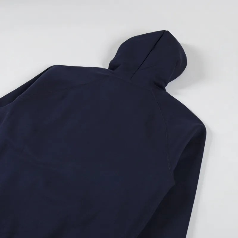 Carhartt WIP Hooded Chase Sweat Dark Navy Gold-6