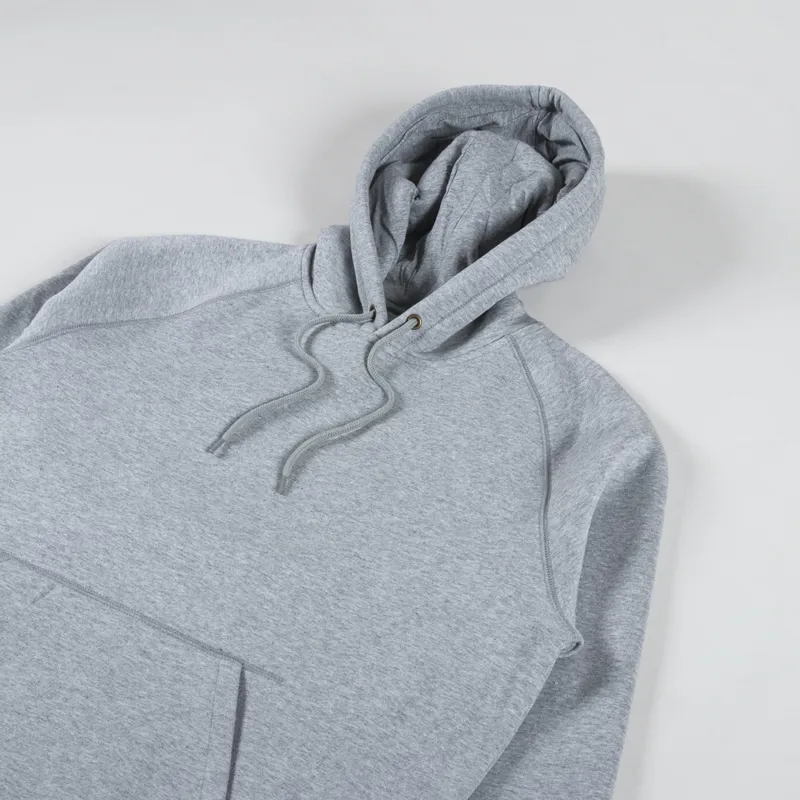 Carhartt WIP Hooded Chase Sweat Grey Heather Gold-2