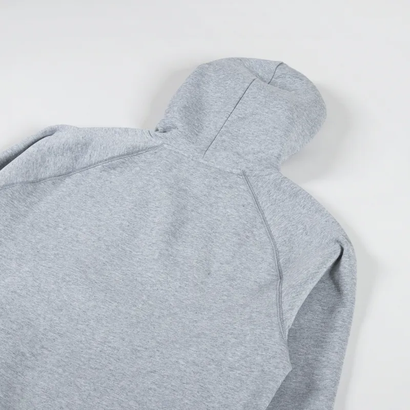 Carhartt WIP Hooded Chase Sweat Grey Heather Gold-3