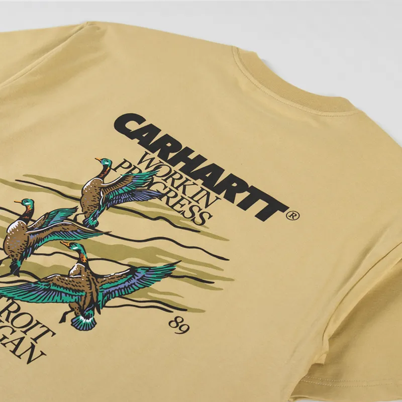 Carhartt WIP Ducks T Shirt Bourbon-2