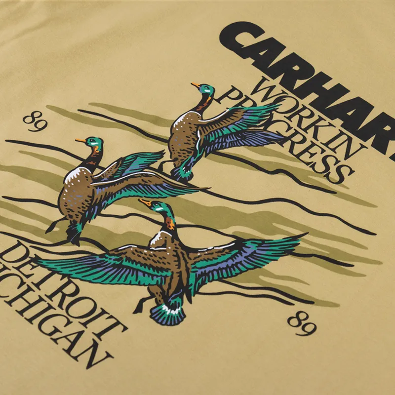Carhartt WIP Ducks T Shirt Bourbon-4