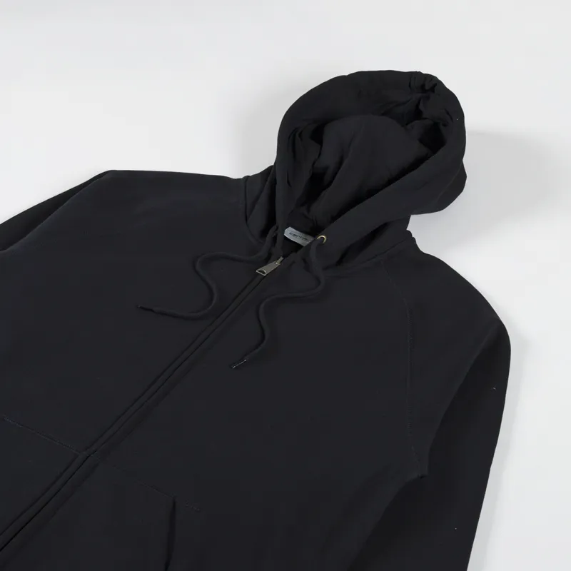 Carhartt WIP Hooded Chase Jacket Black Gold-3