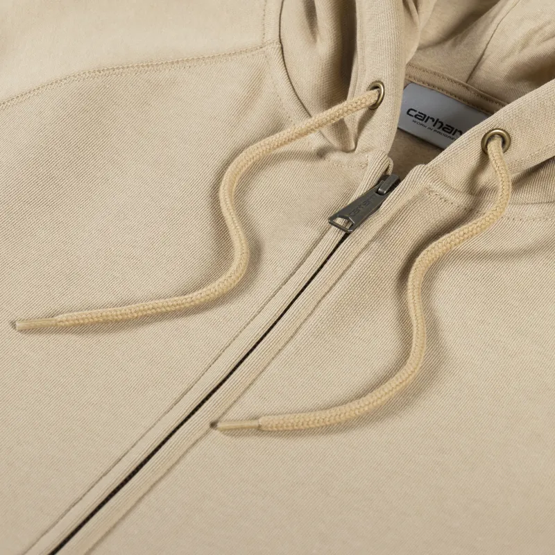 Carhartt WIP Hooded Chase Jacket Sable Gold-3