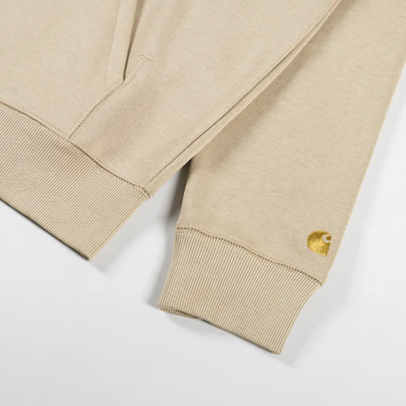 Carhartt WIP Hooded Chase Jacket Sable Gold-2