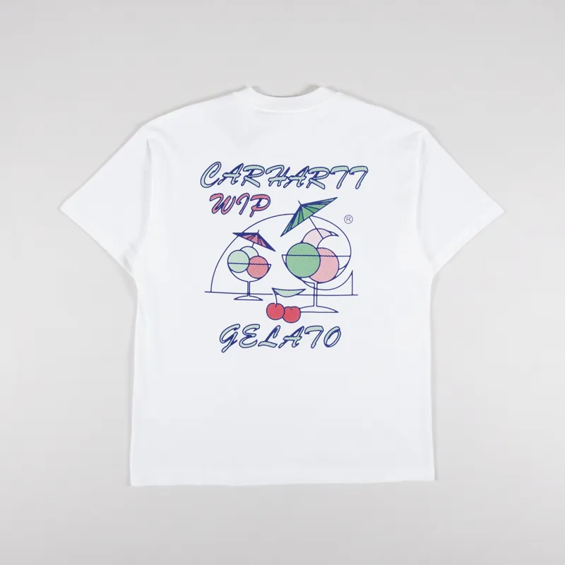 Carhartt WIP Gelato T Shirt White