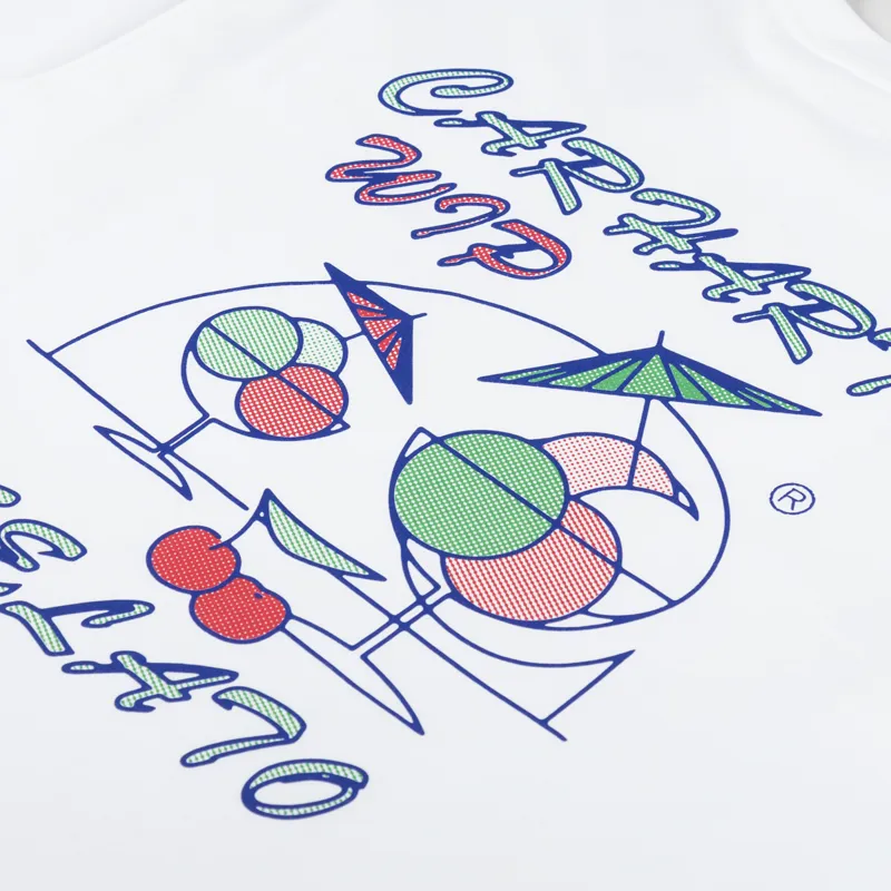 Carhartt WIP Mens Graphic Printed Gelato T Shirt Tee White