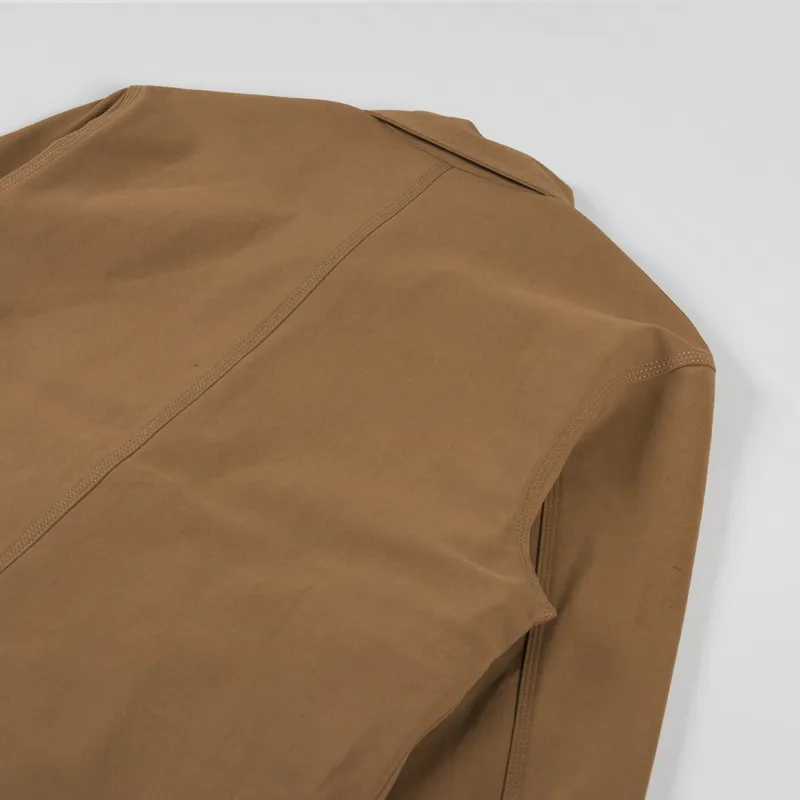Carhartt WIP Suede Michigan Coat Hamilton Brown-3