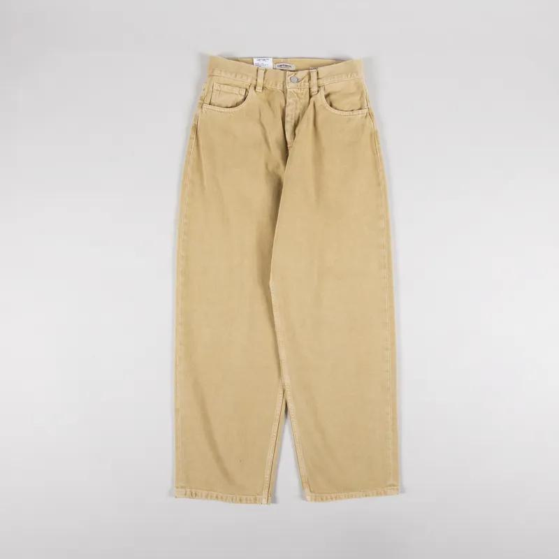 Carhartt WIP Womens Brandon Pant Bourbon Stone Dyed-5