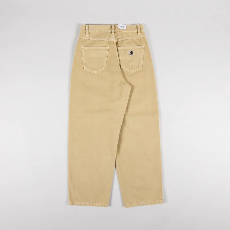Carhartt WIP Womens Brandon Pant Bourbon Stone Dyed-4