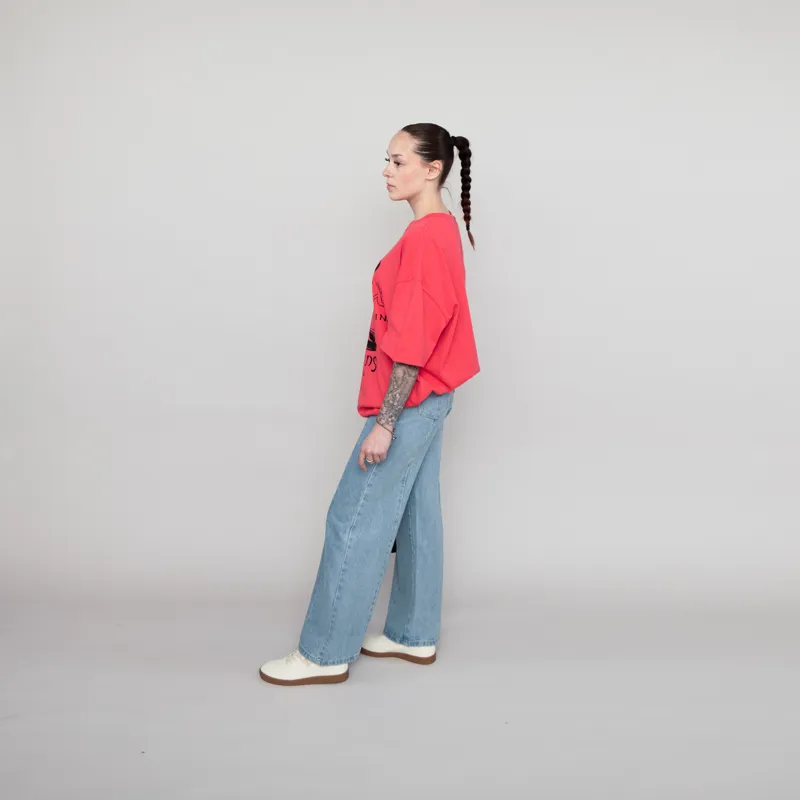 Deus Ex Machina Womens Primitive T Shirt Paradise Pink-4