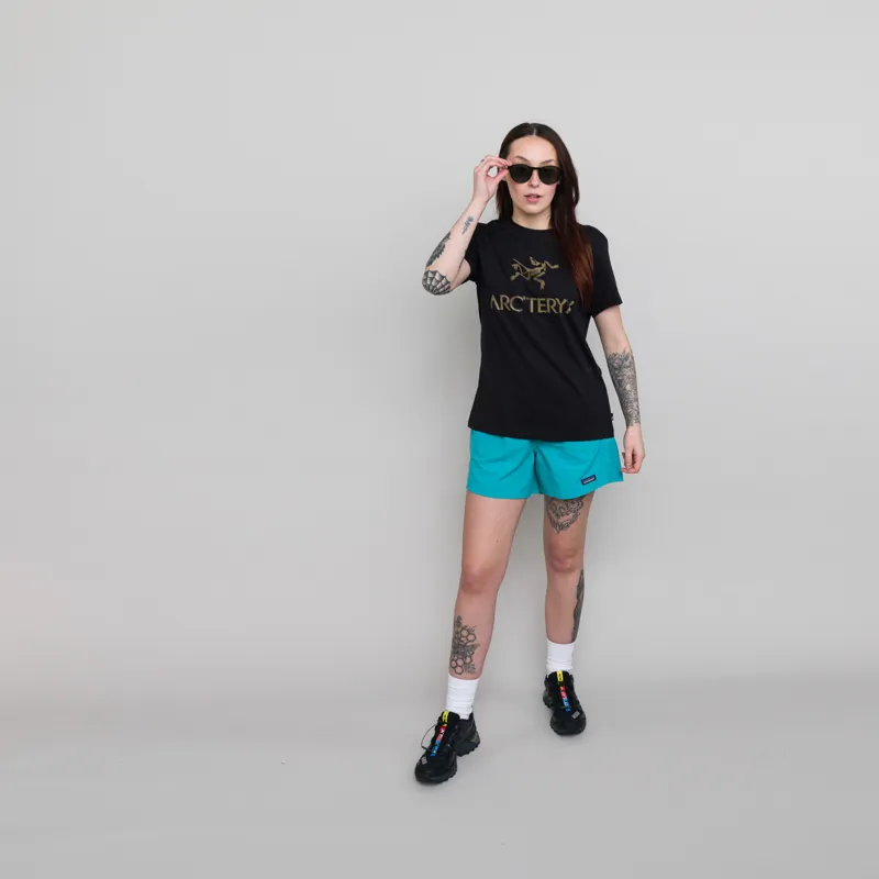 Patagonia Womens Baggies Shorts Subtidal Blue-2