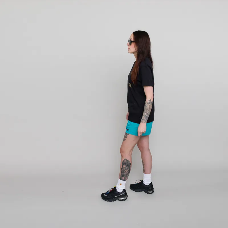 Patagonia Womens Baggies Shorts Subtidal Blue-3