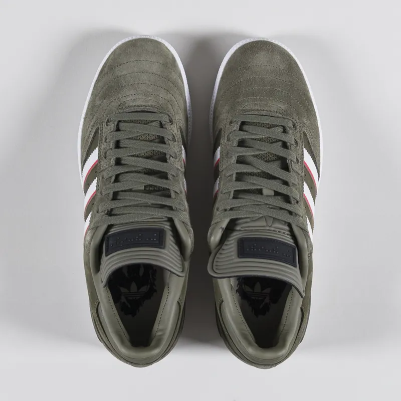 Adidas Skateboarding Busenitz X Dan Mancina Shoes Olive Strata-4