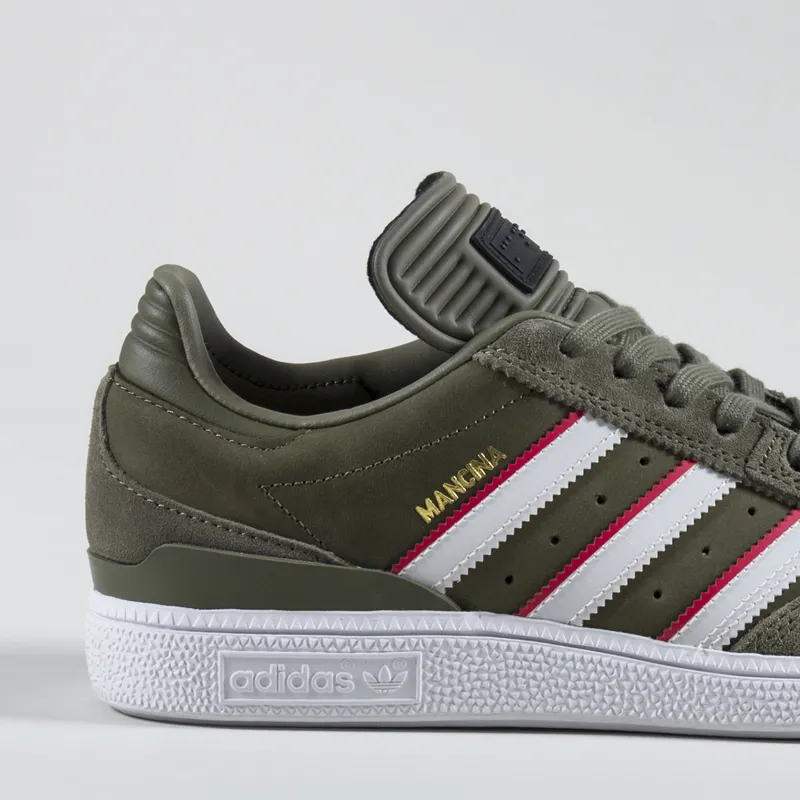 Adidas Skateboarding Busenitz X Dan Mancina Shoes Olive Strata-5