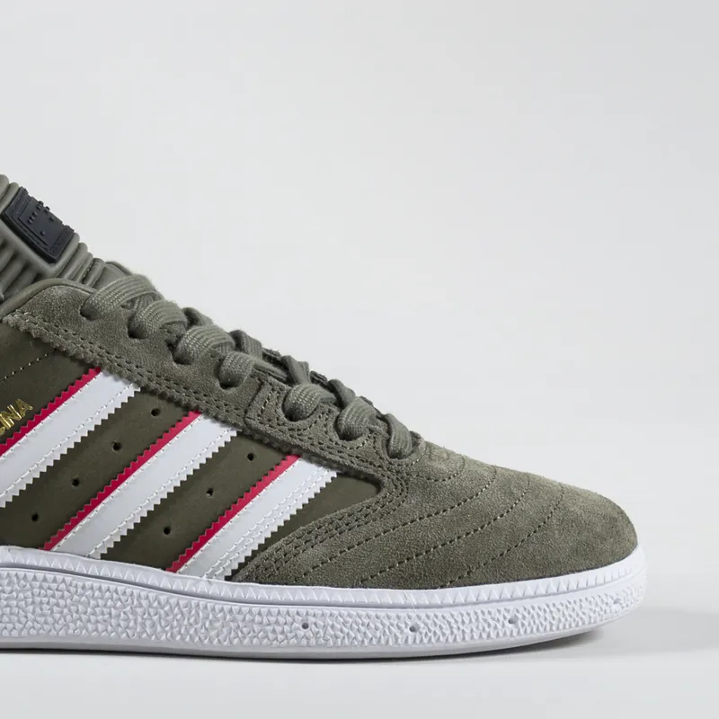 Adidas Skateboarding Busenitz X Dan Mancina Shoes Olive Strata-6