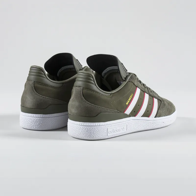 Adidas Skateboarding Busenitz X Dan Mancina Shoes Olive Strata-1