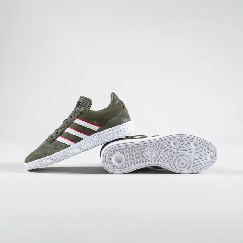 Adidas Skateboarding Busenitz X Dan Mancina Shoes Olive Strata-3