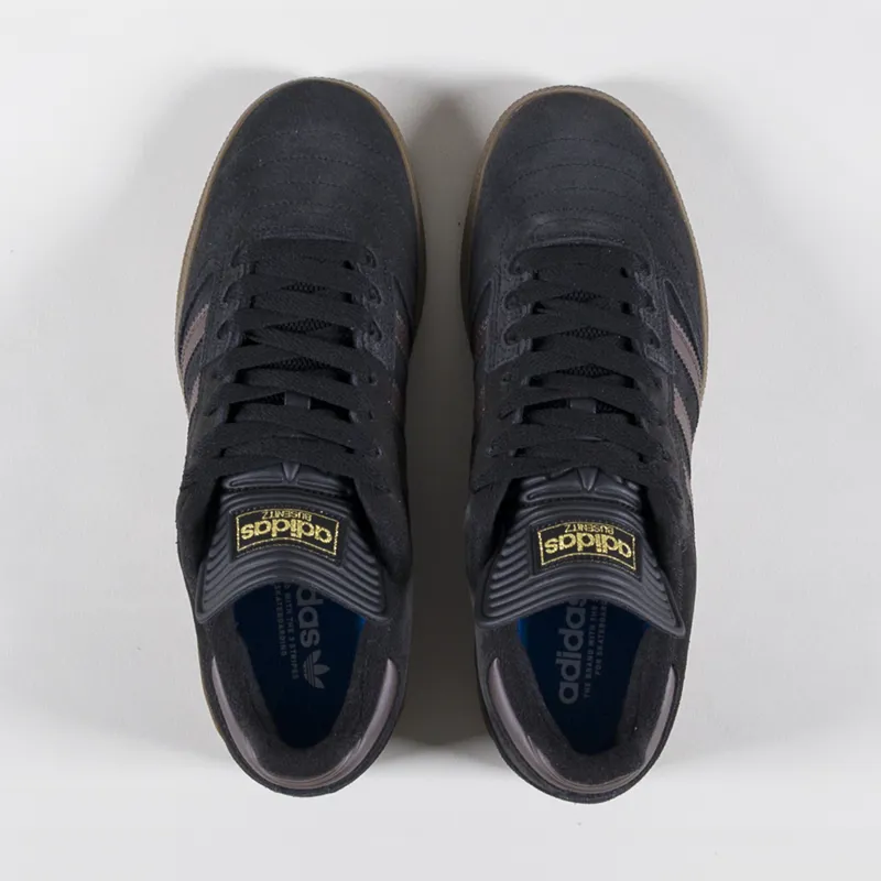 Adidas Skateboarding Busenitz Shoes Black Brown Gold-6