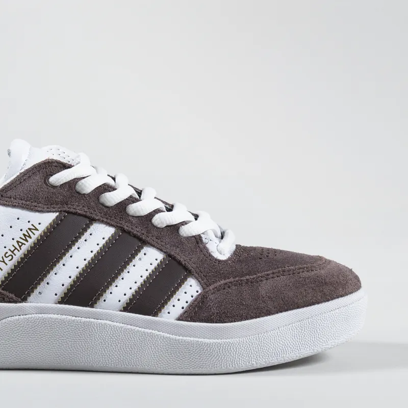 Adidas Skateboarding Tyshawn Low Brown White Gold-6