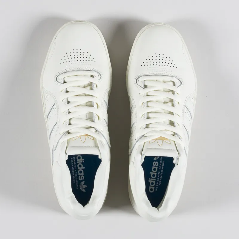 Adidas Skateboarding Tyshawn Shoes Ivory-4