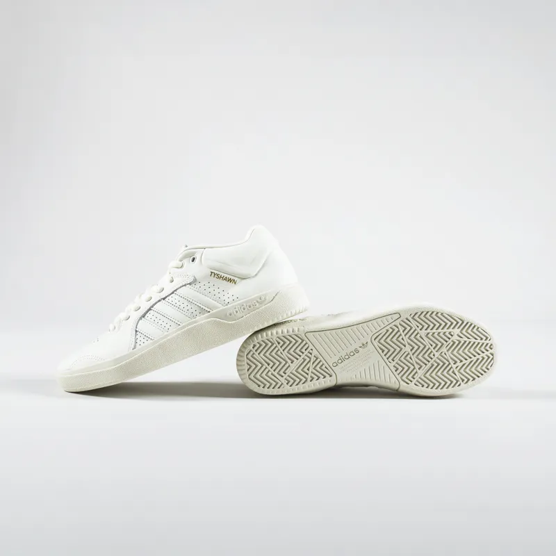 Adidas Skateboarding Tyshawn Shoes Ivory-3