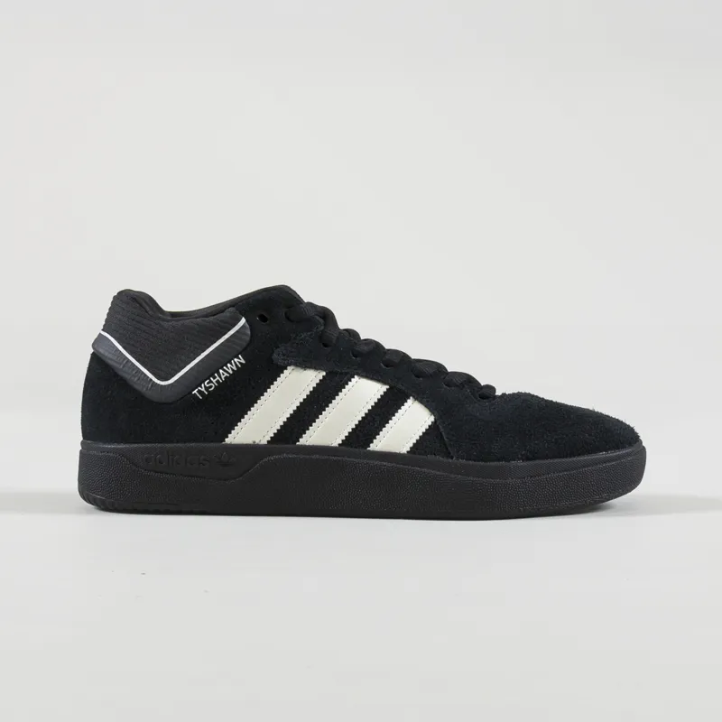 Adidas Skateboarding Tyshawn Shoes Core Black Zero Metallic Spark-2