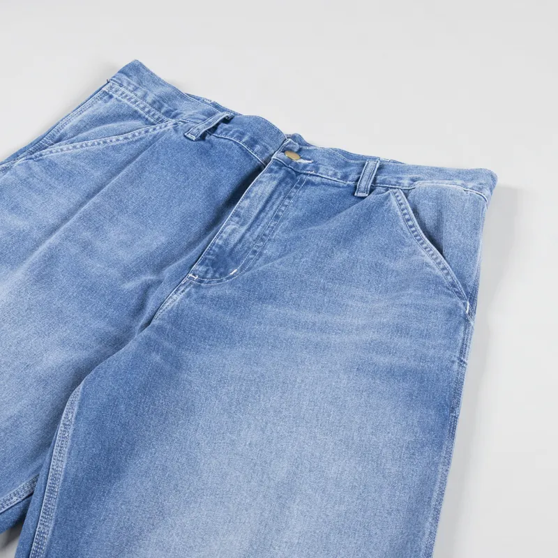 Carhartt WIP Simple Short Blue Light True Washed Norco Denim-2